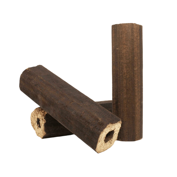 Heizfuxx PiniKay Octagon Hartholzbriketts – 960 kg Palette (96 × 10 kg)