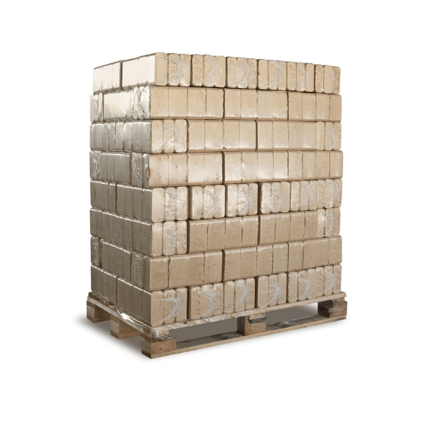 Heizfuxx RUF Original Blue Holzbriketts – Hochverdichtete Hartholz-Briketts