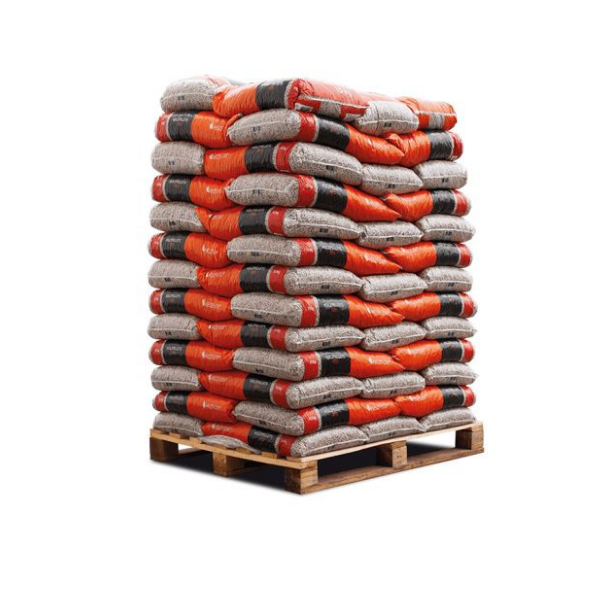 Heizfuxx Holzpellets Red – 975 kg Palette (65 × 15 kg) – Premium-Holzpellets für Pelletöfen