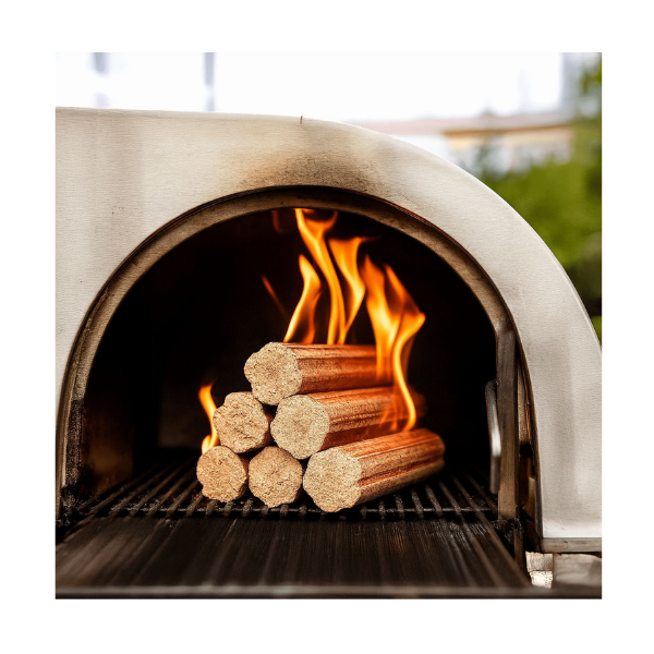 Heizfuxx BBQ-Buchenholzbriketts – 972 kg Palette (54 × 18 kg) – Premium Buchenbriketts für Grill & Feuerstellen